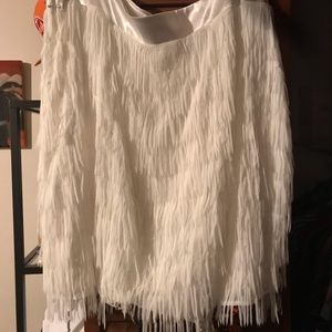 New York and company white skirt
